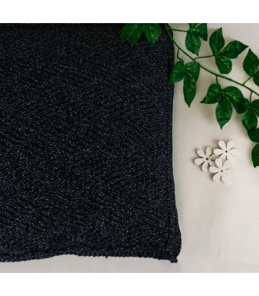 Cojín lúrex marino