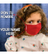 Kit "TÚ ELIGES" PERSONALIZADO CON NOMBRE Vuelta al cole mascarillas niño o niña FFP2