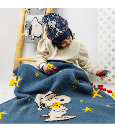 Manta Snoopy y Emilio