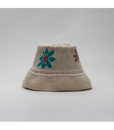 Sombrero bucket flores