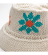 Sombrero bucket flores