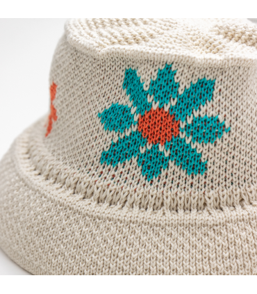 Sombrero bucket flores