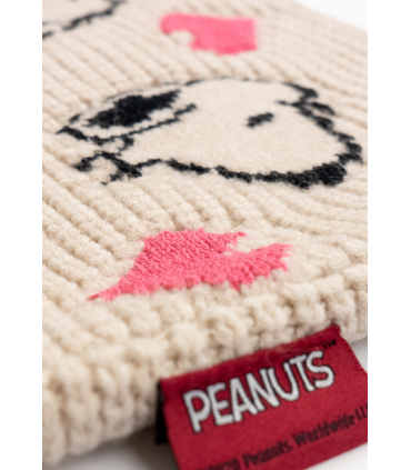 Rueda cuello Snoopy corazón