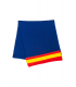 Bufanda azul con bandera