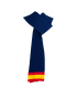 Bufanda azul con bandera