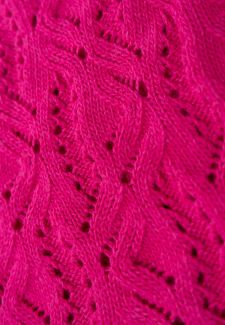 Chaleco largo calados