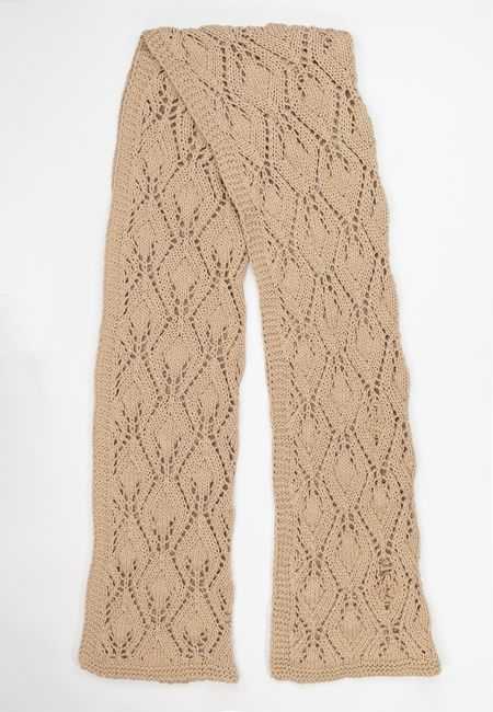 Chal crochet París algodón reciclado