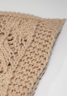 Chal crochet París algodón reciclado