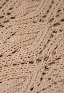 Chal crochet París algodón reciclado