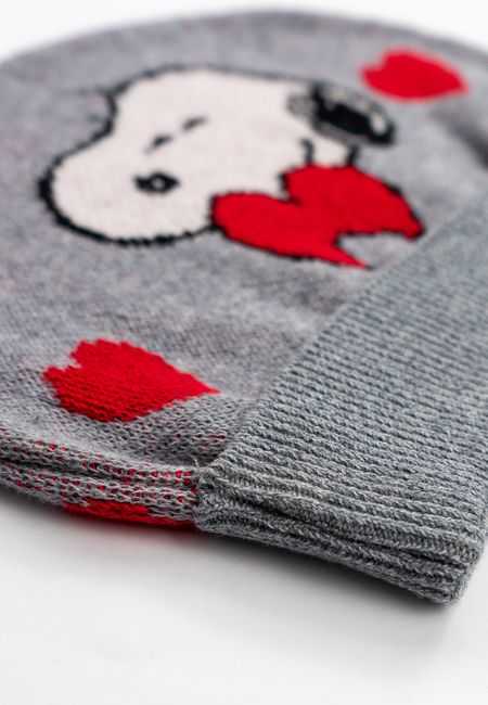 Gorro Snoopy corazón