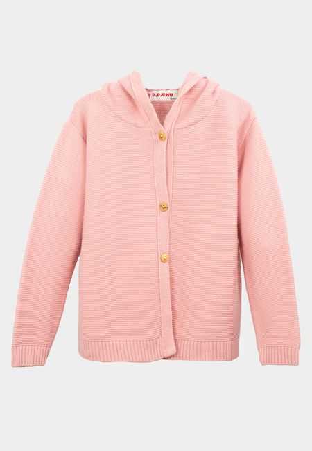 Chaqueta punto capucha