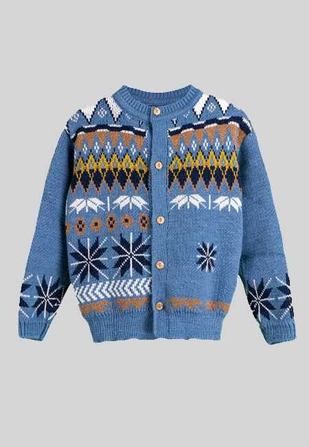 Chaqueta estampado navideño